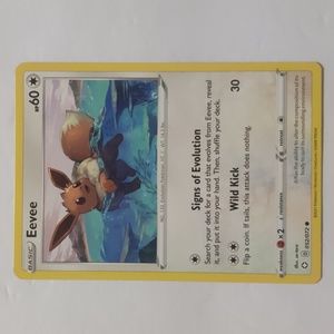 Eevee Pokemon Card
